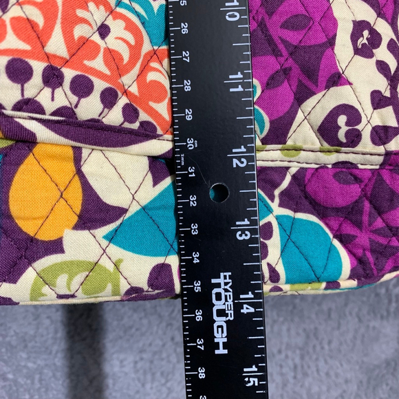 Women's Vera Bradley Travel Bag One Size Purple Multi-color - Picture 3 of 16